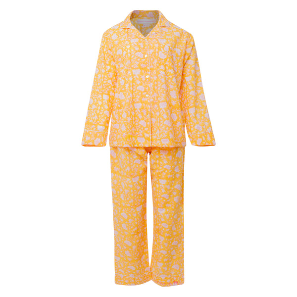 Long Sleeve Pyjama Set - Turmeric