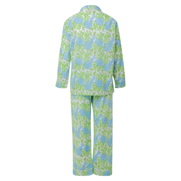 Long Sleeve Pyjama Set - Hydrangea