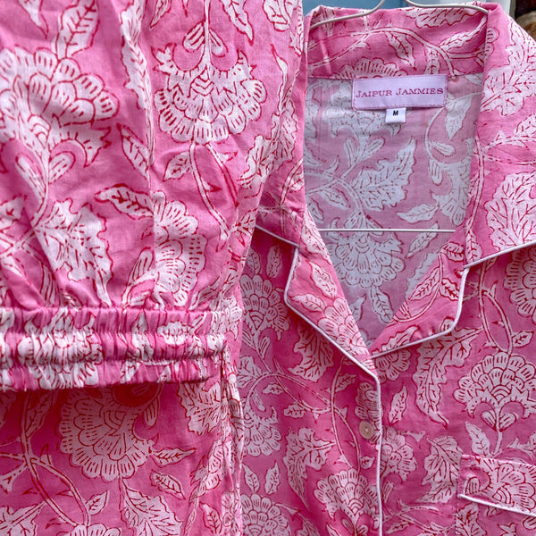 Long Sleeve Pyjama Set - Pretty in Pink is