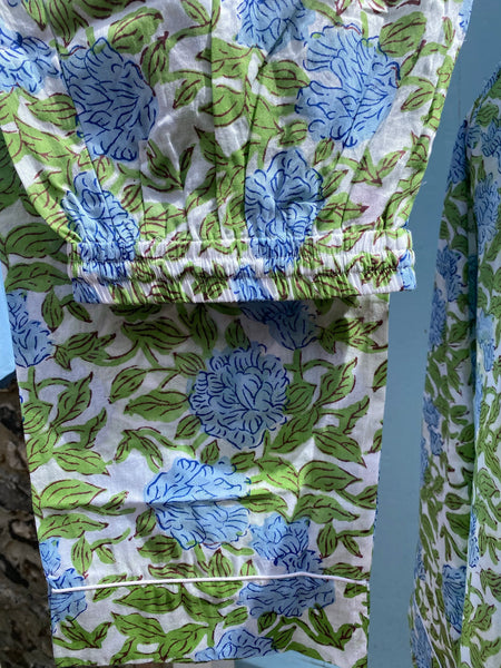 Long Sleeve Pyjama Set - Hydrangea