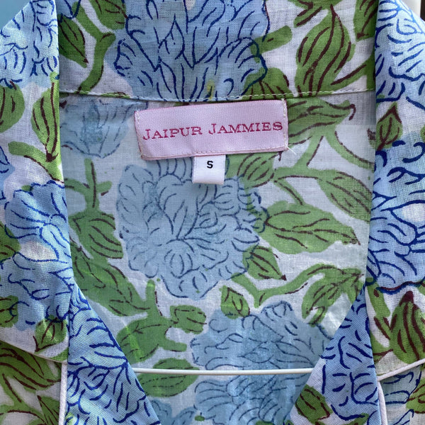 Long Sleeve Pyjama Set - Hydrangea