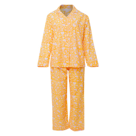Long Sleeve Pyjama Set - Turmeric