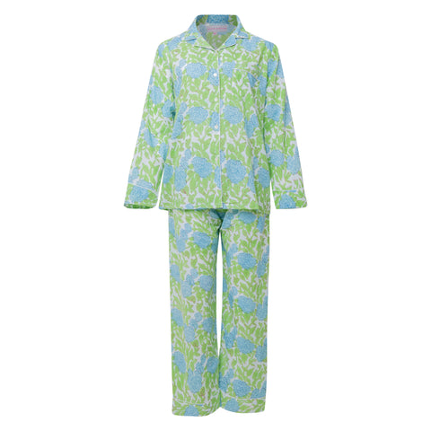 Long Sleeve Pyjama Set - Hydrangea